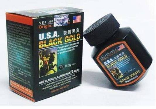 美國黑金 USA Black Gold 動植物提純 延時助勃 無作用 香港官網正品
